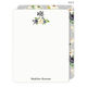 Gray and Ivory Roses Flat Note Cards Image 3 of 3